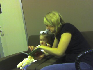 Ella and Emily at Appt #2